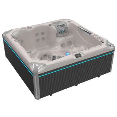 Wellis Atlas Life Deluxe Whirlpool Außenwhirlpool 215x215x86 5cm für 6