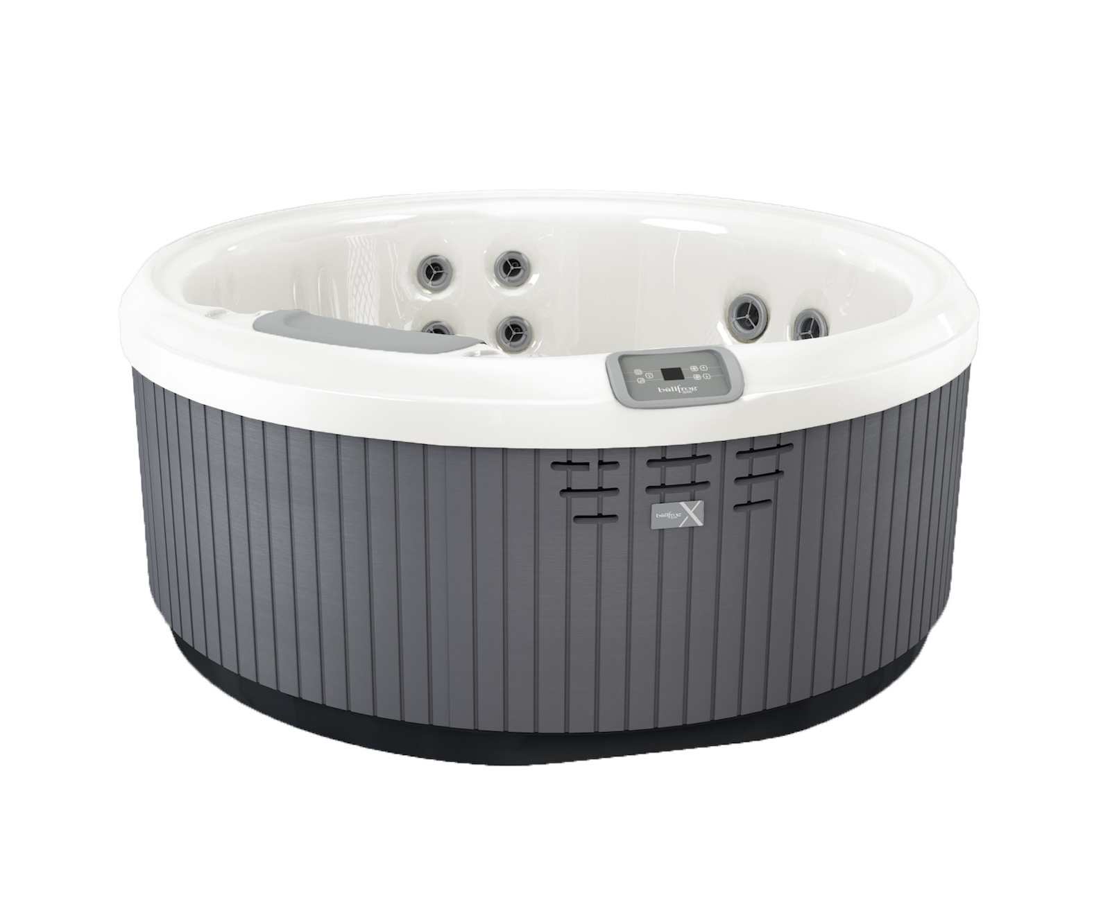 Bullfrog Spas X6R Choice Whirlpool für 5 Personen 201 x 86 cm Coastal Grey