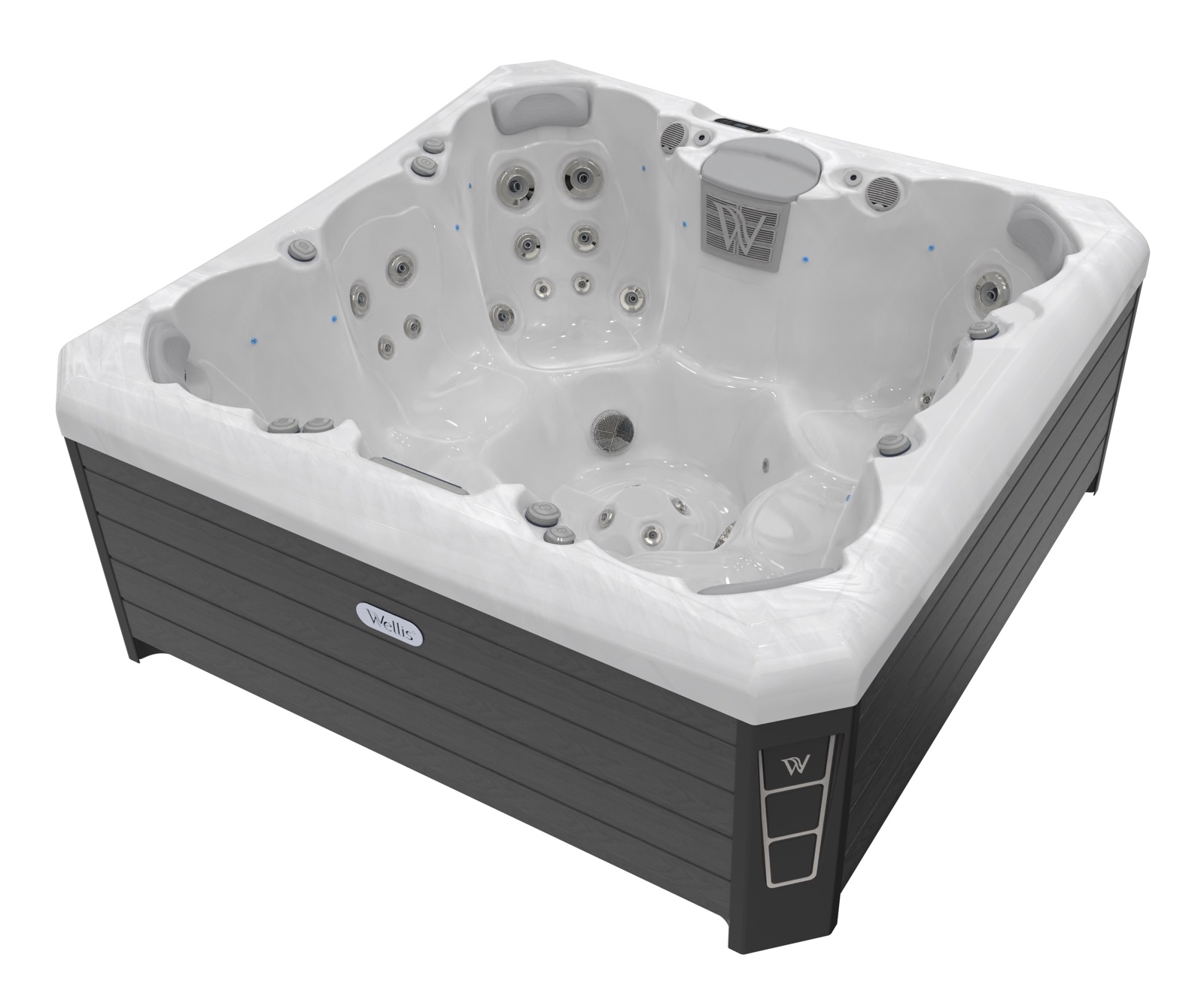 Wellis Lima Life Whirlpool Außenwhirlpool 218x218x90cm für 7 Personen inkl. Thermocover Wellis Lima Life Whirlpool Außenwhirlpool 218x218x90cm für 7 Personen inkl. Thermocover