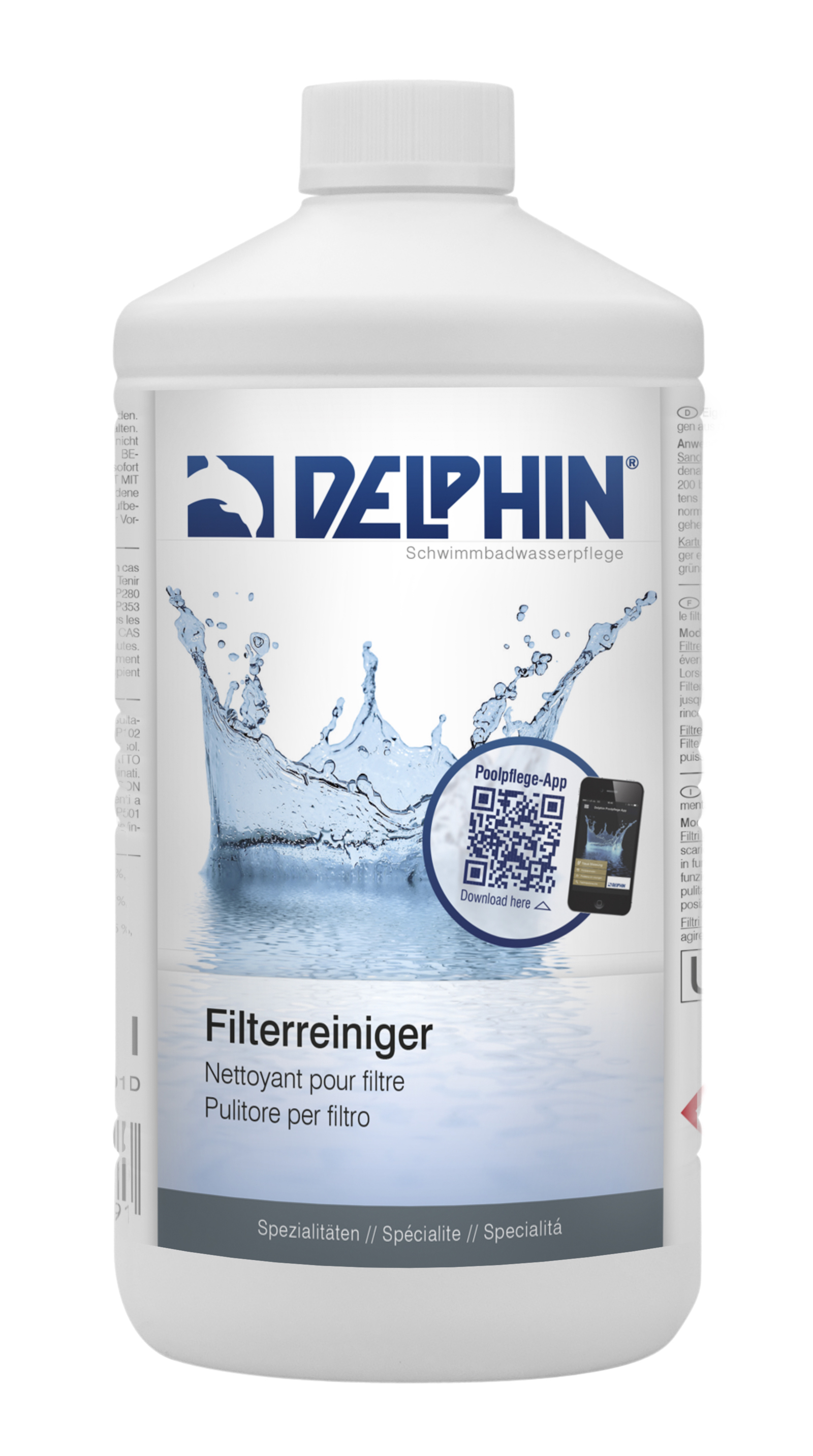 Sicherheitsdatenblatt Filterreiniger Delphin Filterreiniger 1 Liter Filter Cleaner Filteranlagenreiniger 1093001D01