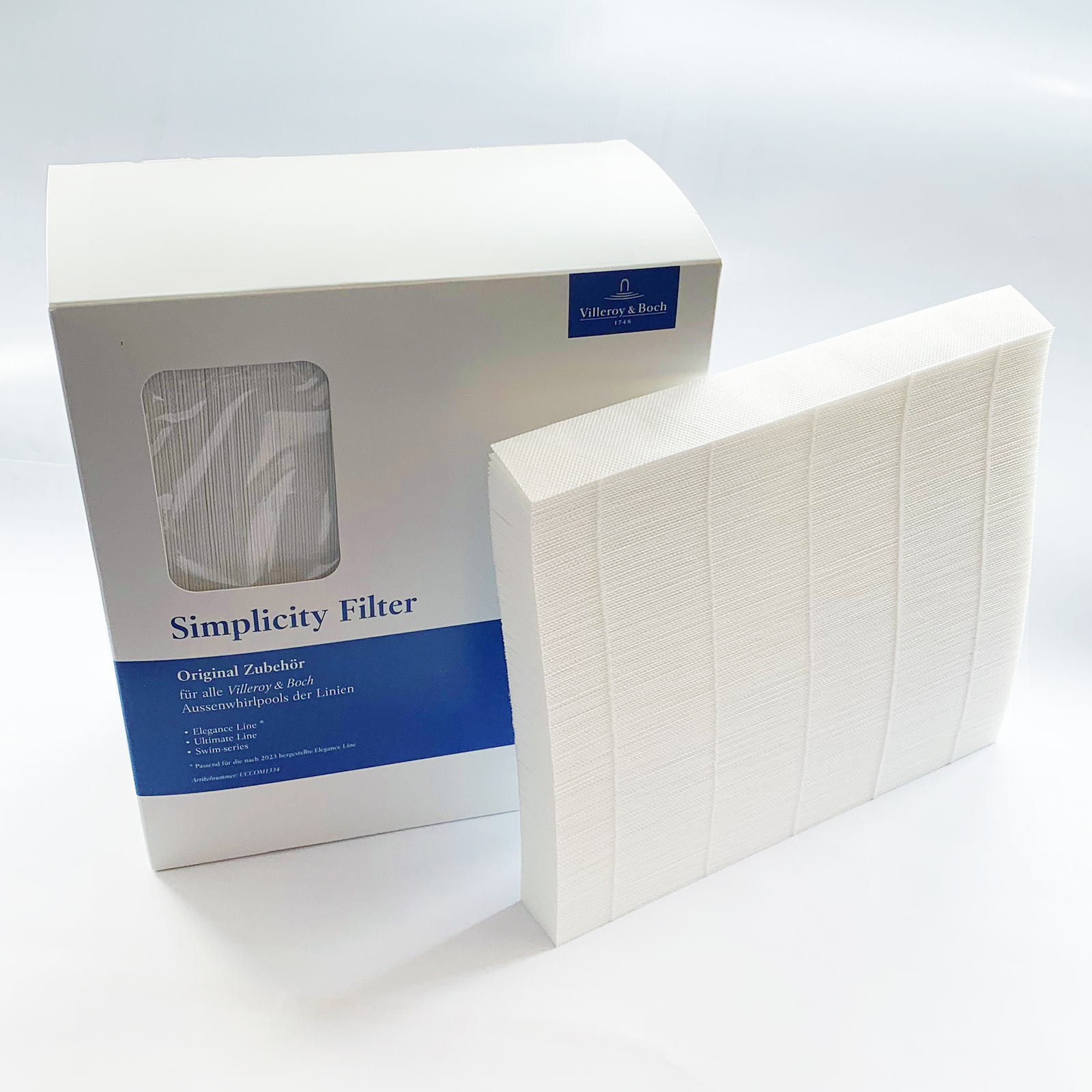 Villeroy & Boch Filterset 4x Filter für Elegance Line Ersatzfilter für Smart und Select Edition Villeroy & Boch Filterset 4x Filter für Elegance Line Ersatzfilter für Smart und Select Edition