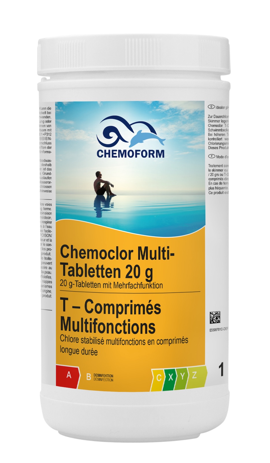 Chemoform Chemoclor Multi-Tabletten 20 g Multifunktionstabletten 1 kg Chemoform Chemoclor Multi-Tabletten 20 g Multifunktionstabletten 1 kg