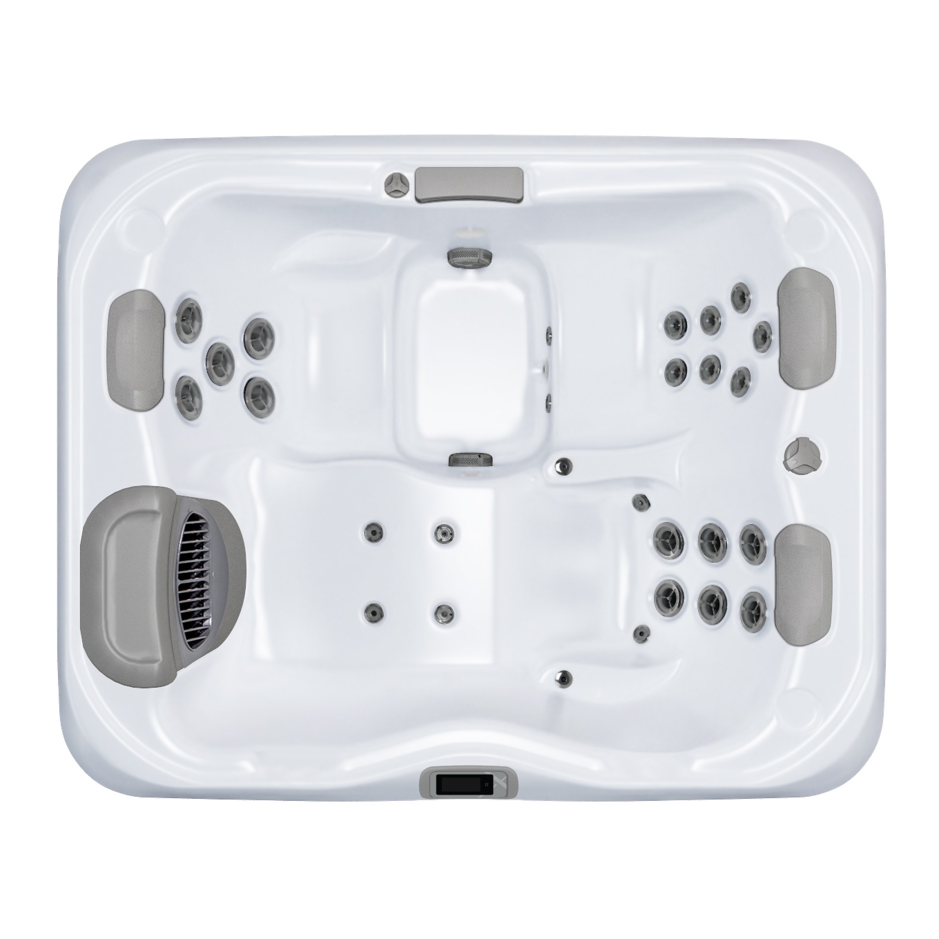 Bullfrog Spas X5L Select Whirlpool für 3 Personen 213x173x79cm Coastal Grey