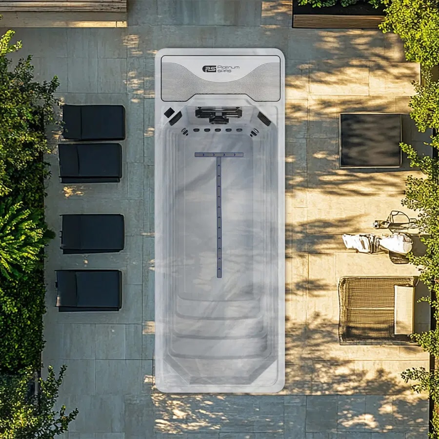 Platinum Spas Chronos Mini-Pool 600x225x150cm Swim Spa mit River Jet System Platinum Spas Chronos Mini-Pool 600x225x150cm Swim Spa mit River Jet System