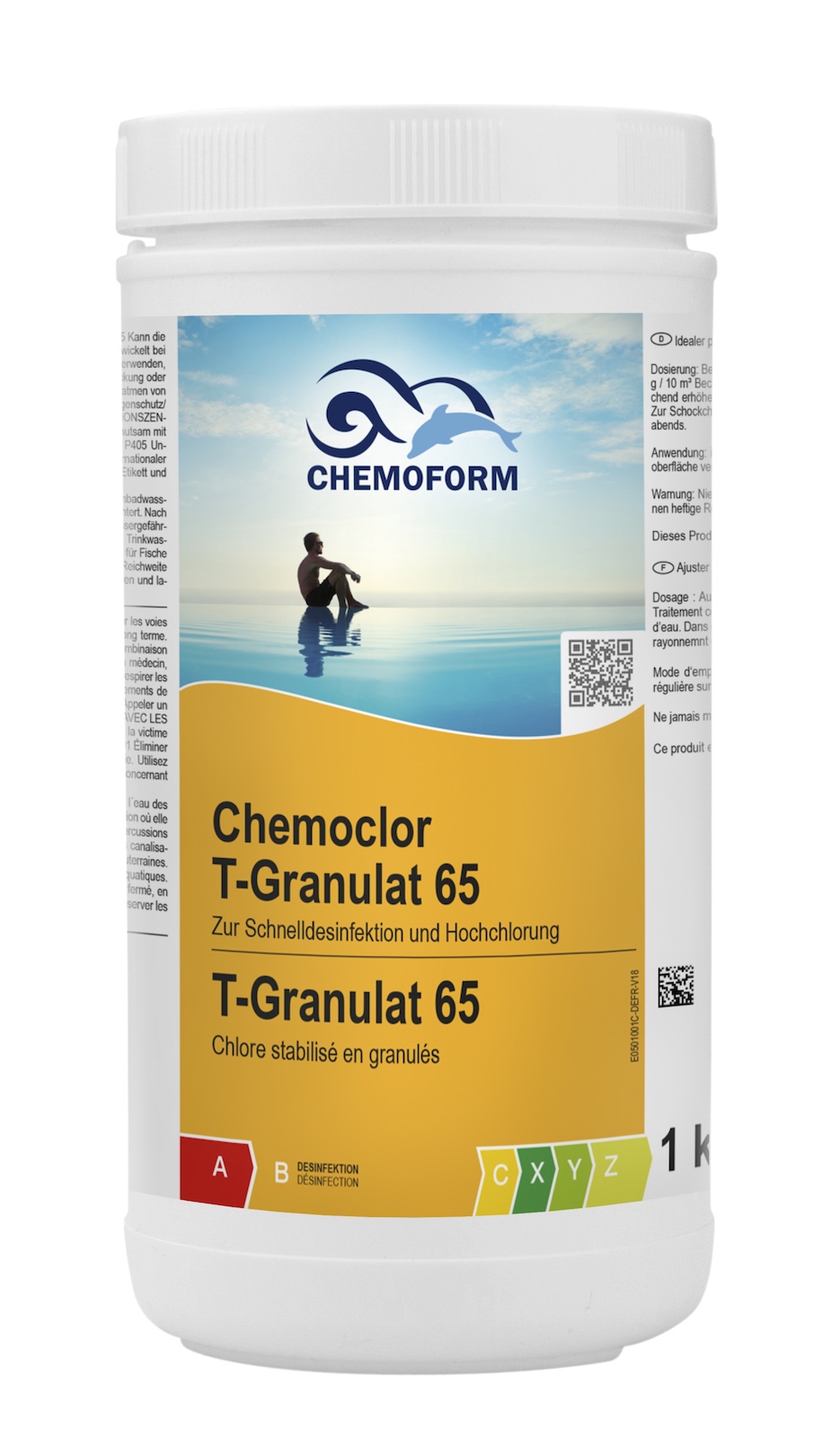 Chemoform Chemoclor T-Granulat 65 1 kg Chlorgranulat zur Schockchlorung