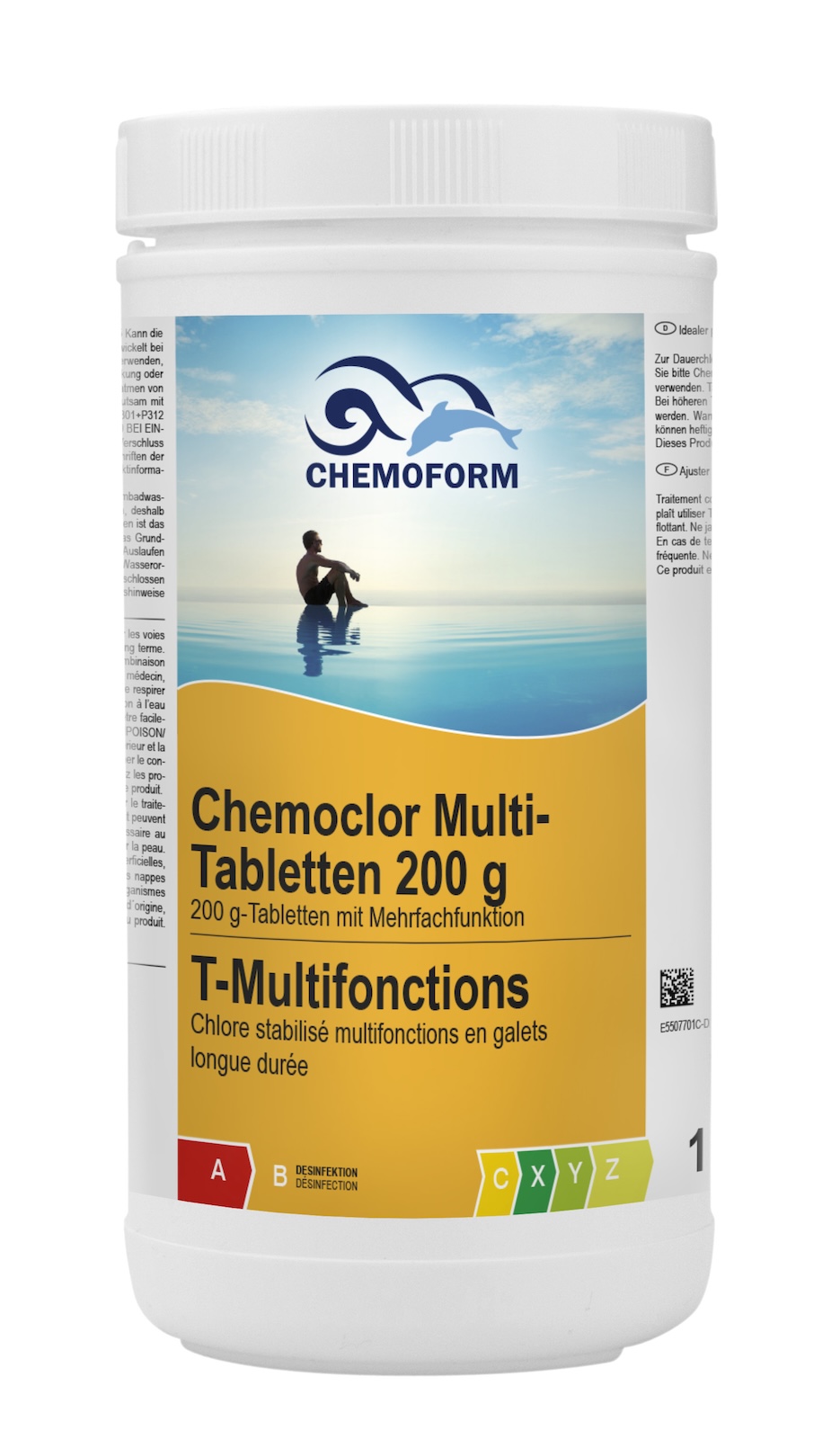 Chemoform Chemoclor Multi-Tabletten 200 g Multifunktionstabletten 1 kg Chemoform Chemoclor Multi-Tabletten 200 g Multifunktionstabletten 1 kg