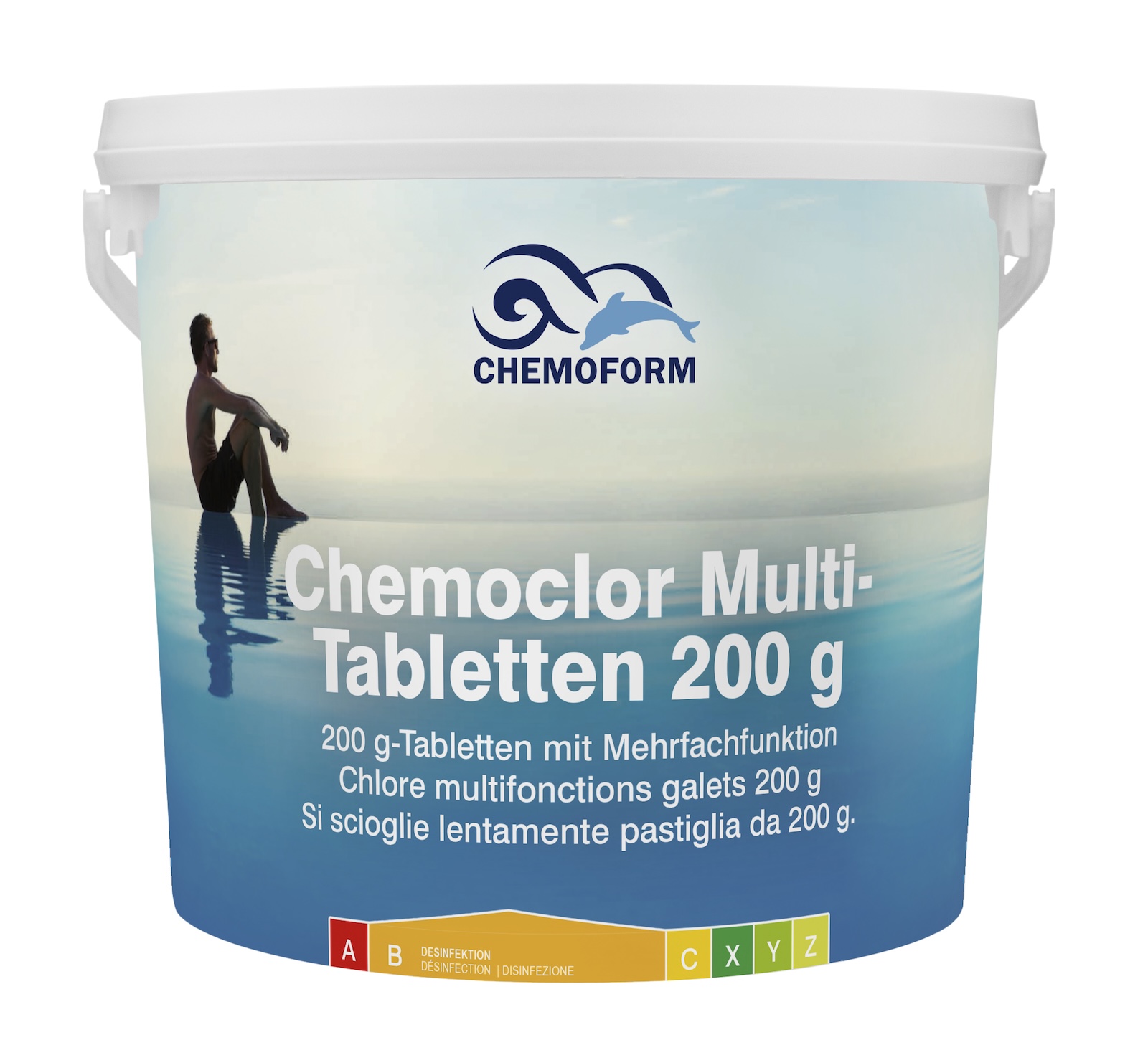 Chemoform Chemoclor Multi-Tabletten 200 g Multifunktionstabletten 5 kg Chemoform Chemoclor Multi-Tabletten 200 g Multifunktionstabletten 5 kg