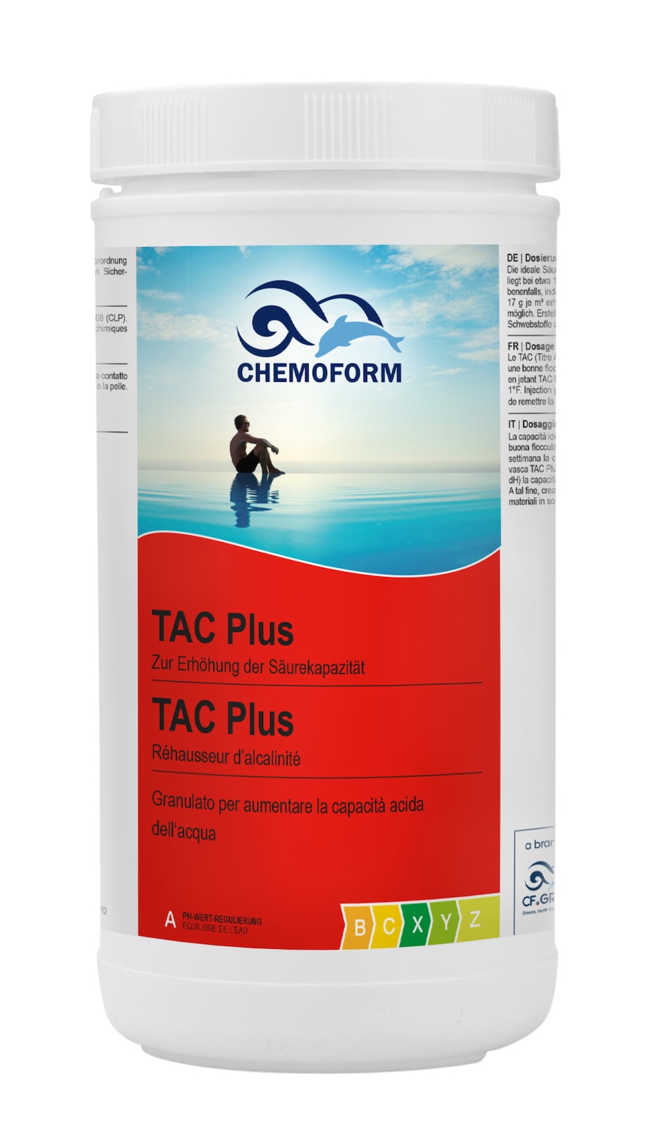 Chemoform TAC plus 1 kg ph Stabil Alkalinität Stabilisator Chemoform TAC plus 1 kg ph Stabil Alkalinität Stabilisator
