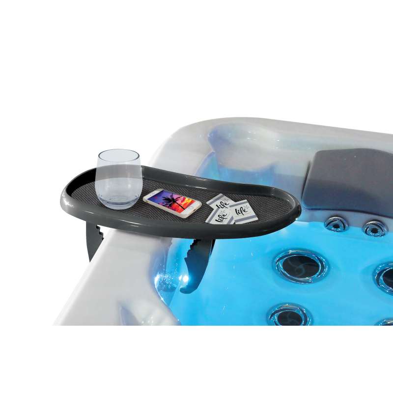 Life Spa Tray Table flexibles Whirlpool Getränkehalter | Tablett Getränke Tisch Snacks für Poolwelt24 und